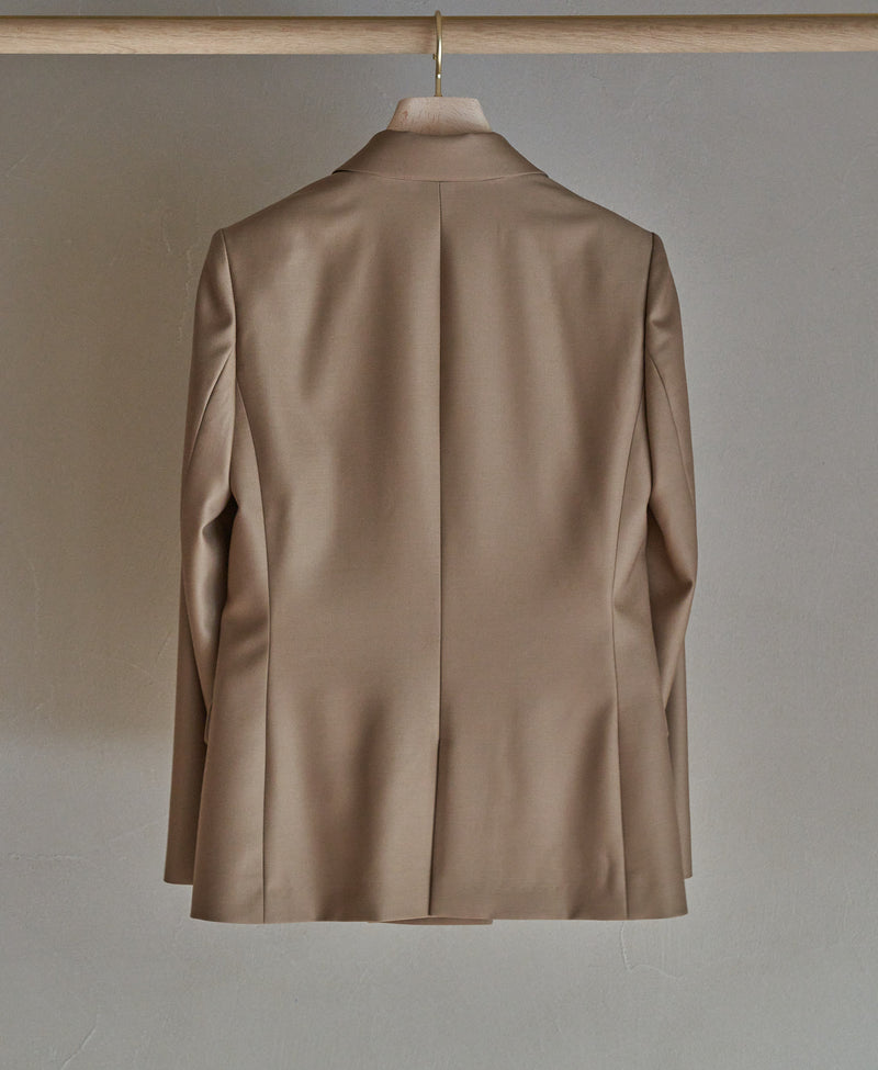 AL-4121/Wool Backsatin-Double Jacket