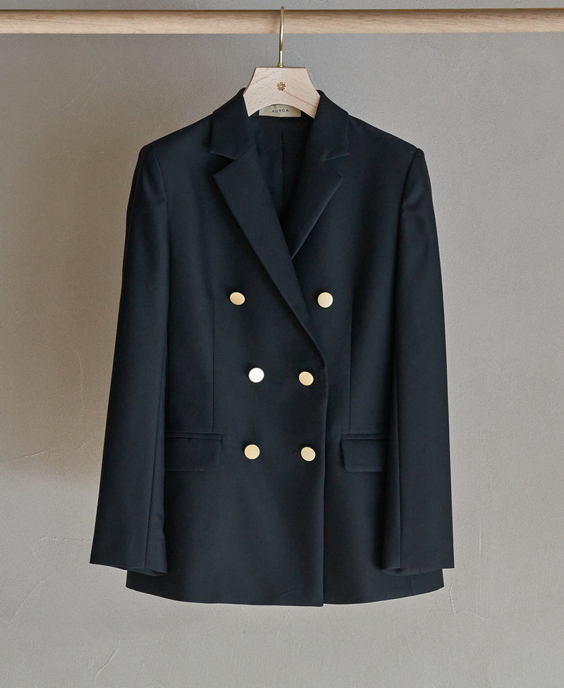 AL-4121/Wool Backsatin-Double Jacket