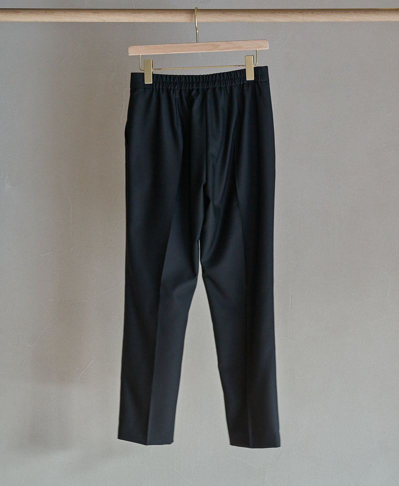 AL-6119/Wool Backsatin-Tapered Pants