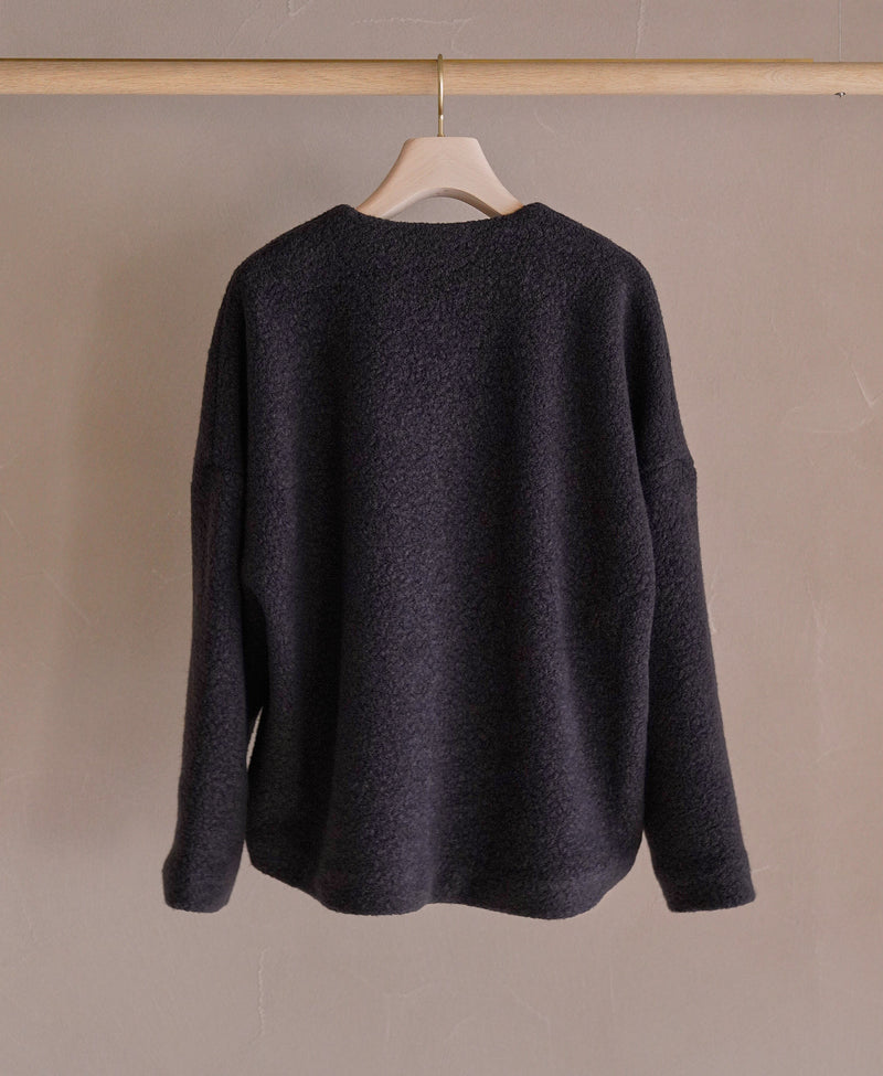 TL-9282/Boucle Soft Pique-Zip Blouson
