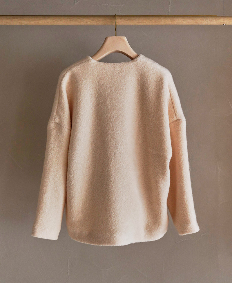 TL-9282/Boucle Soft Pique-Zip Blouson