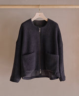 TL-9282/Boucle Soft Pique-Zip Blouson