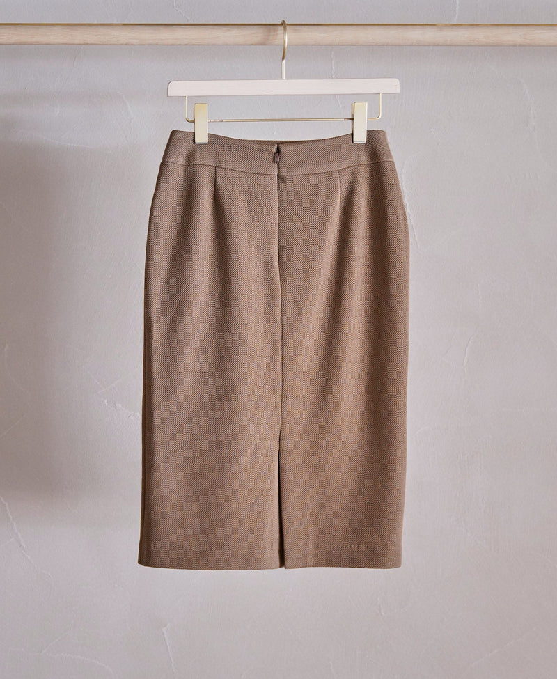 TL-7318/Wool Dobby-Skirt