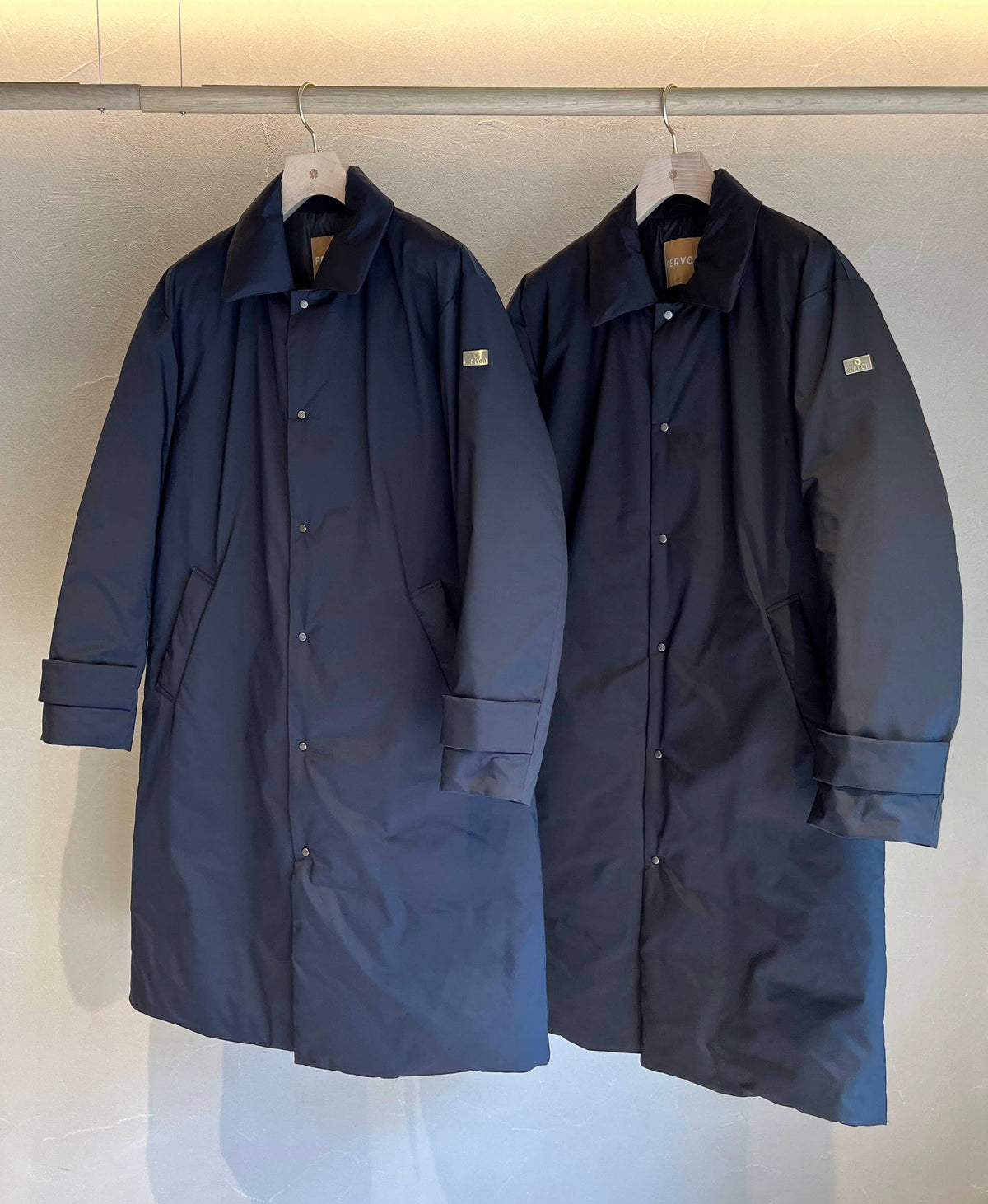 Fervor ダウン 38サイズ Demi-Luxe BEAMS ダウン ダウンジャケット FERVOR / 別注 EMA