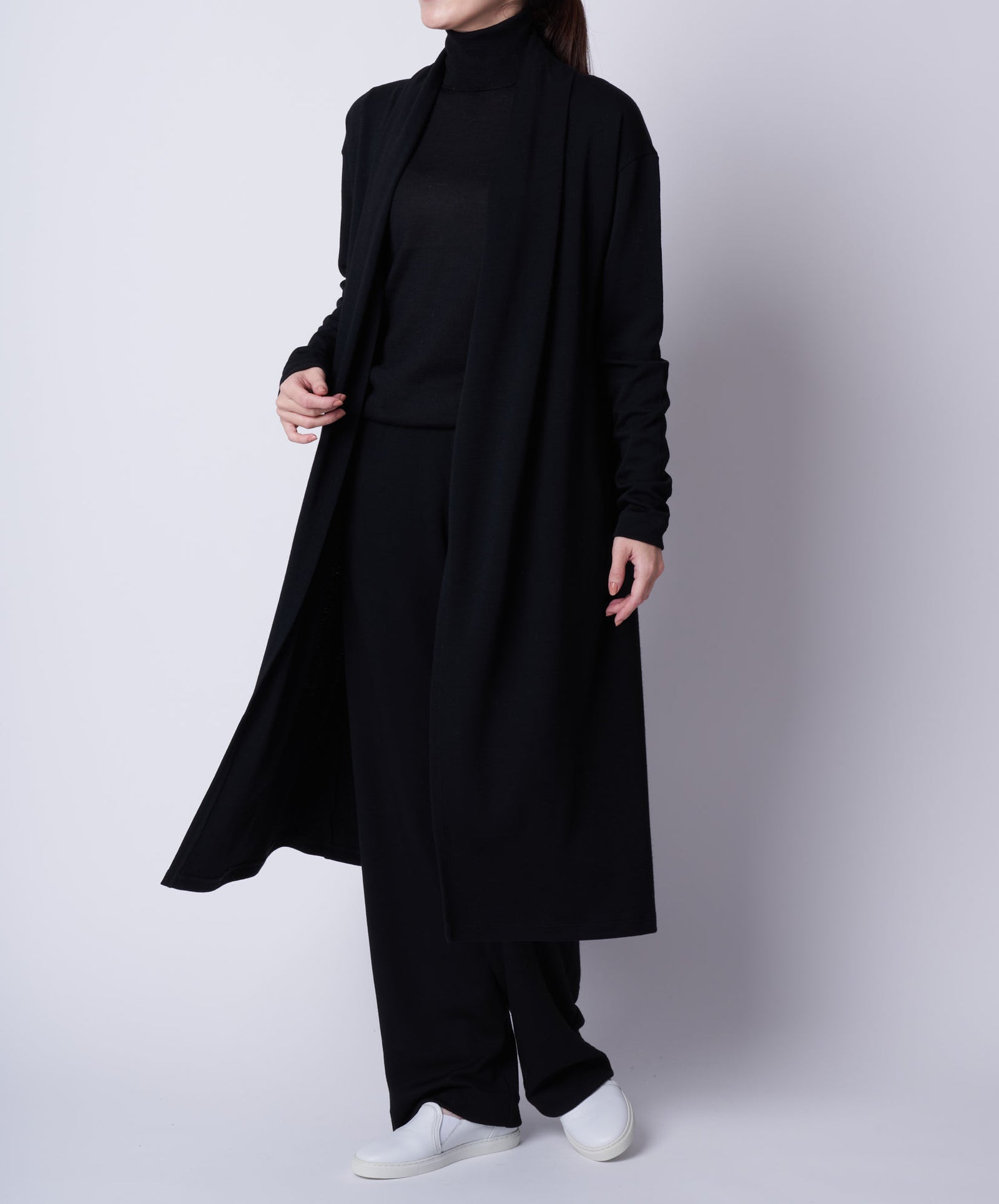 Wool Punch Long Cardigan（ウールポンチロングカーディガン） – AUXCA