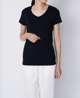 TL-9221/Single Soft-Fit ①_V Neck